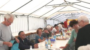 Pique-nique de la marche nordique