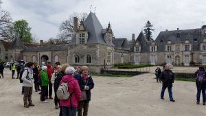 Journée des marcheurs du 12 avril 2018 au château de Villesavin