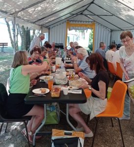 Pique-nique de la marche nordique le 12 juin 2025